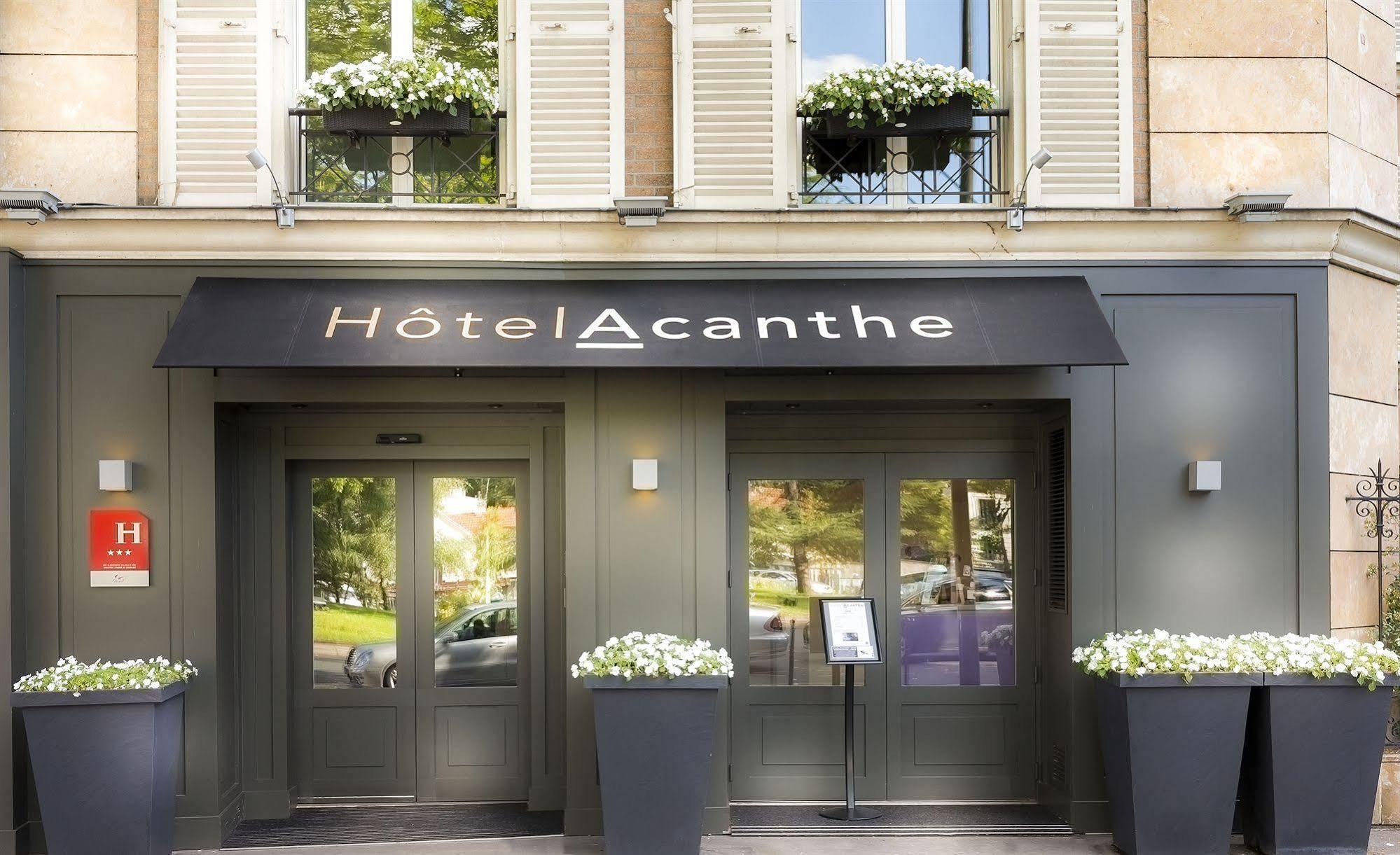 Hotel Acanthe - Boulogne Billancourt Ngoại thất bức ảnh